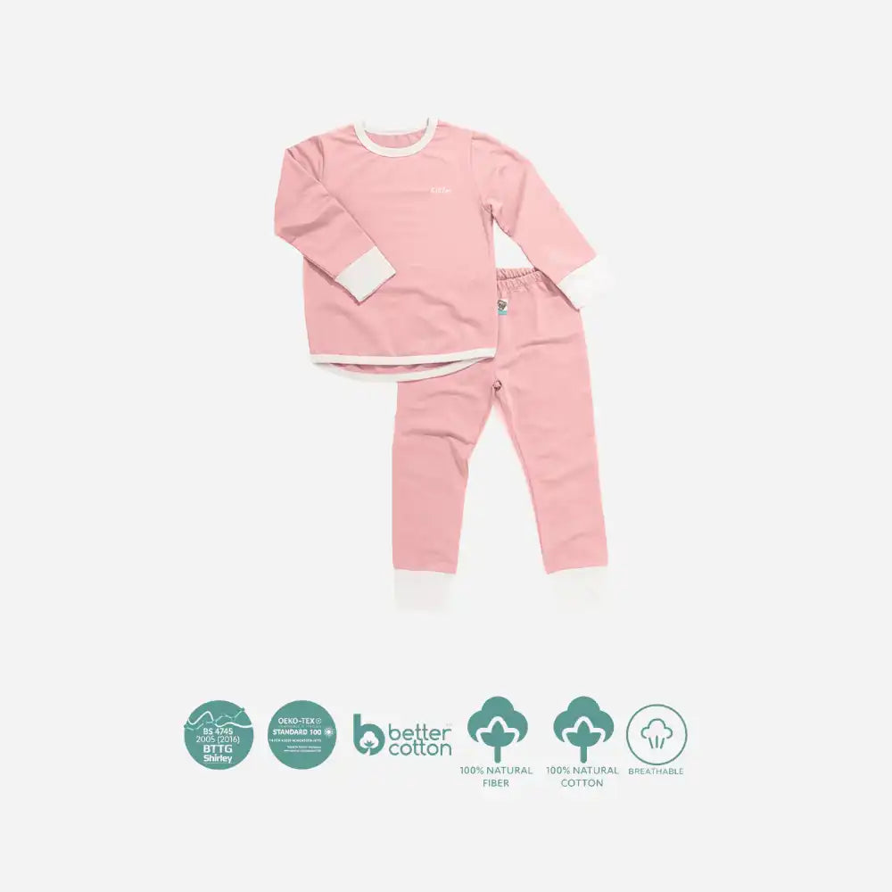 KidZee 1.0 Tog Blush Pj-Zee Pijama Takımı