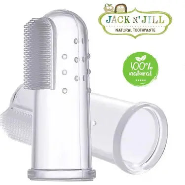 Jack N' Jill İkili Silikon Parmak Diş Fırçası