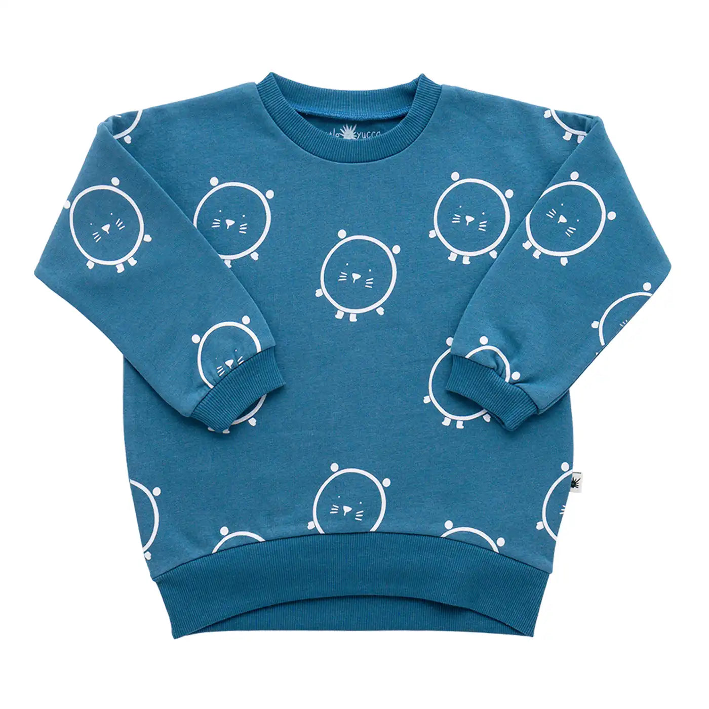 Little Yucca Grow Sweatshirt Mavi