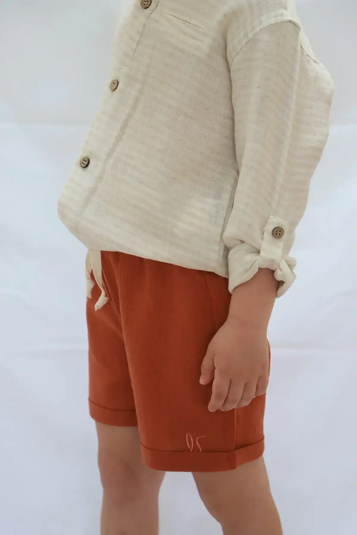 L'avra Studio Erkek Çocuk Şort Colorful Tarçın