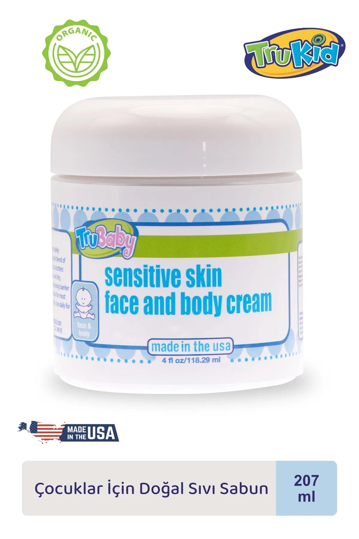 Trukid Trubaby Hassas Cilt Kremi 118 Ml