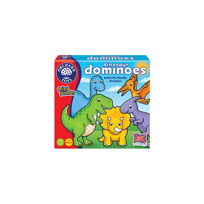 Orchard Toys Dinosaur Dominoes (Sevimli Dinozorlar Mini Domino)