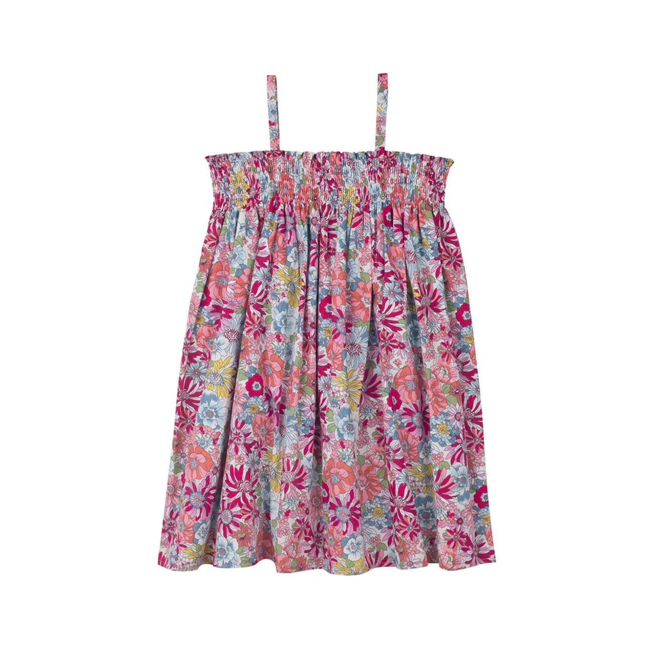 Antebies Elbise Çok Renkli Çiçekli