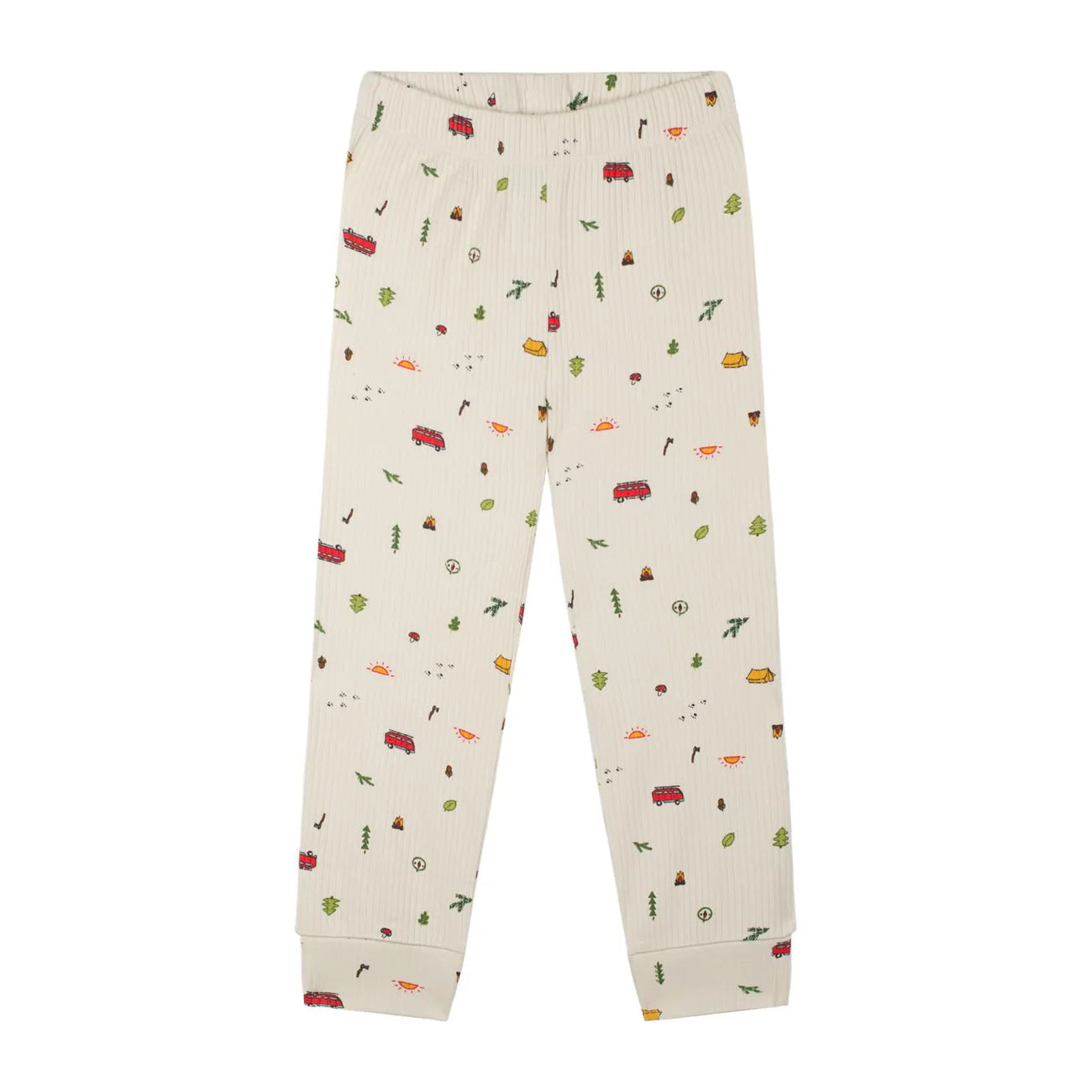 Antebies Uzun Kollu Pijama Takımı Kamp Ateşi Desen