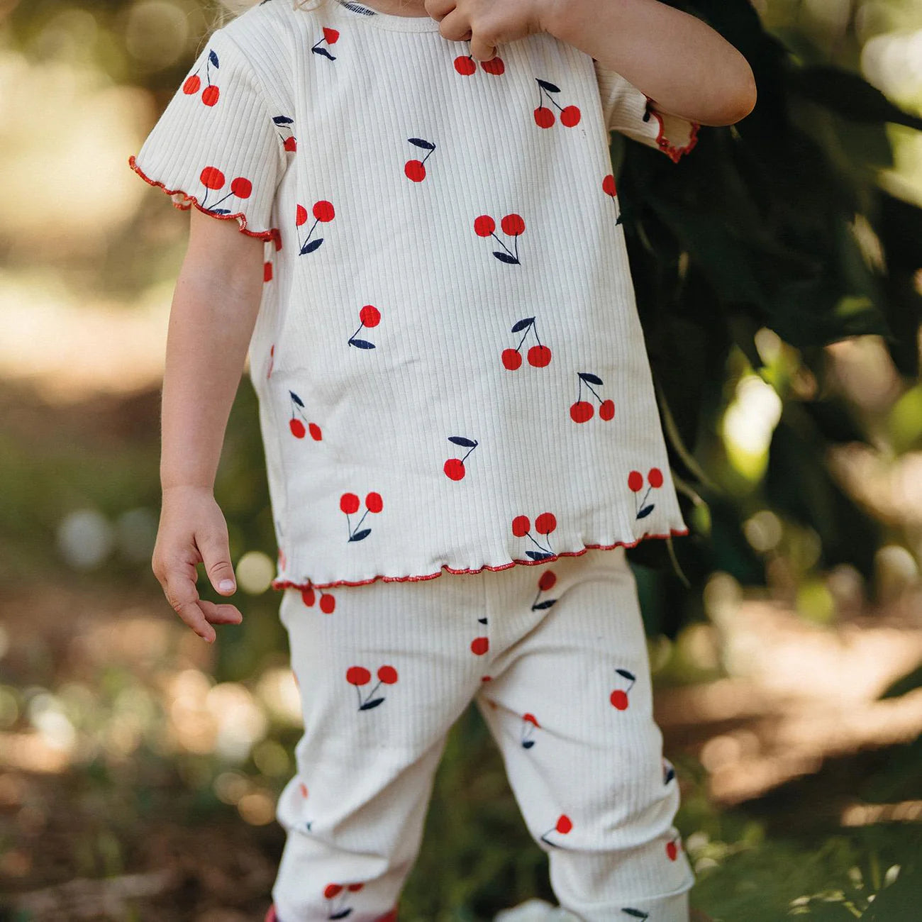 Antebies Kiraz Tshirt Tayt Set