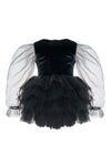 Mini Celebrities Black Velvet Balloon