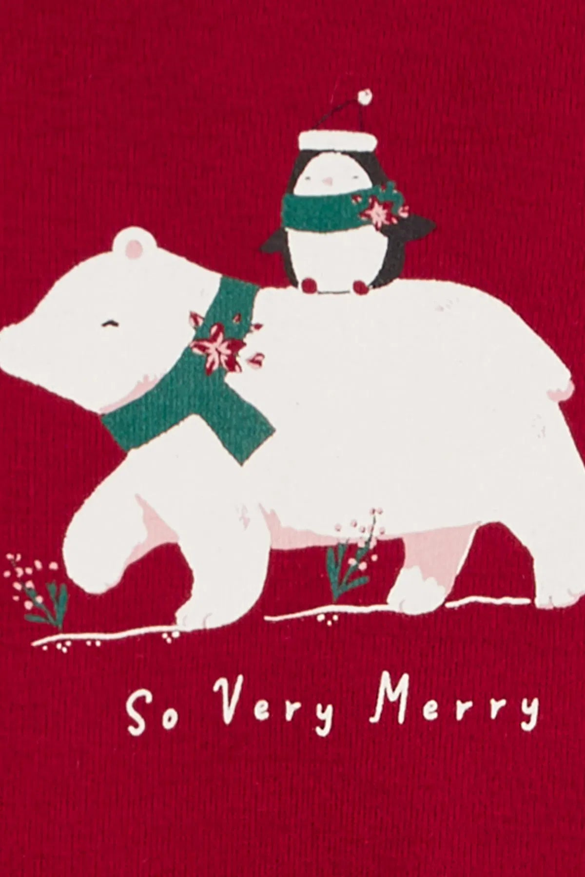 Carter's Bebek Tulum Body Pantolon Takım Kırmızı