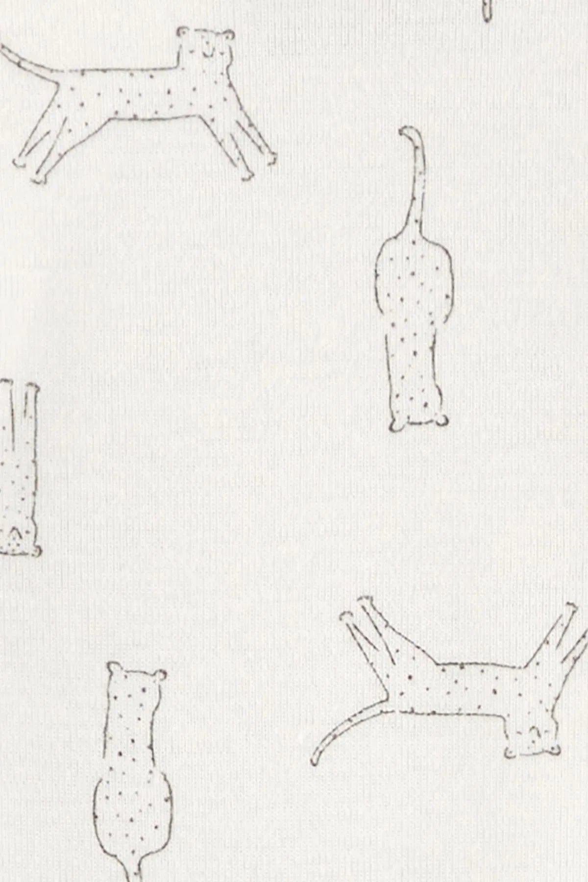 Carter's Bebek Tulum Body Pantolon Takım Leopar Desenli