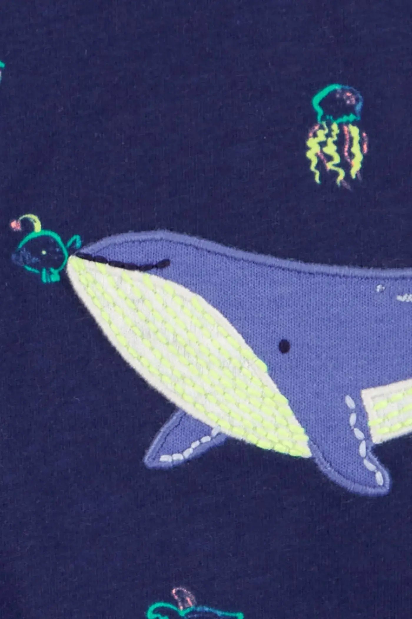 Carter's Erkek Bebek Kısa Şort Tulum Lacivert