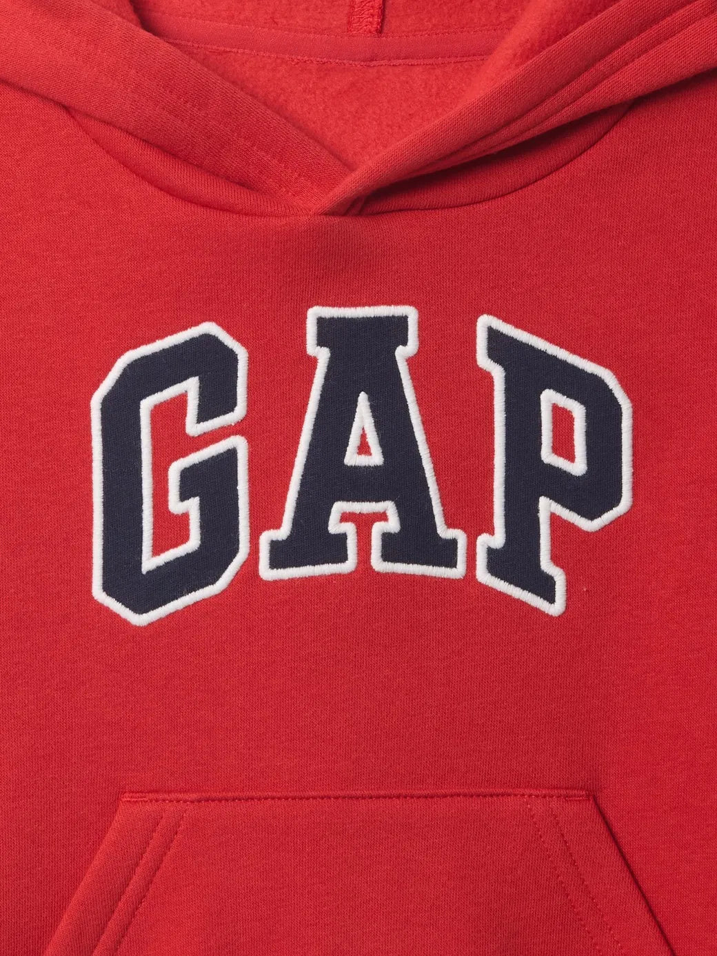 Gap Bebek Kapüşonlu Sweatshirt Kırmızı
