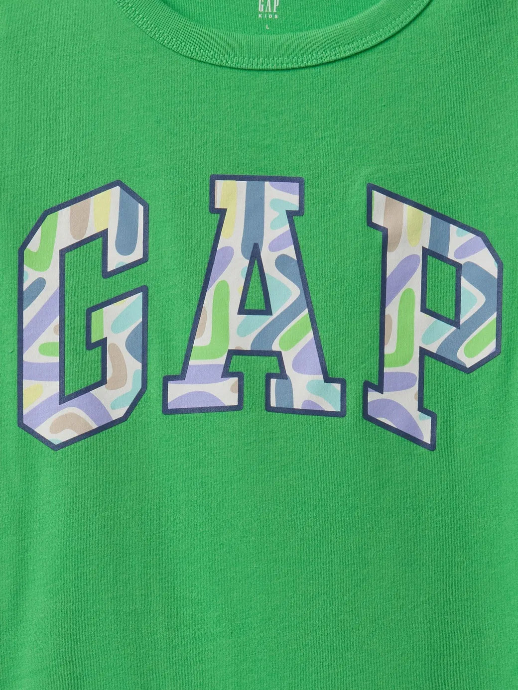 Gap Erkek Çocuk Logo Tshirt Yeşil