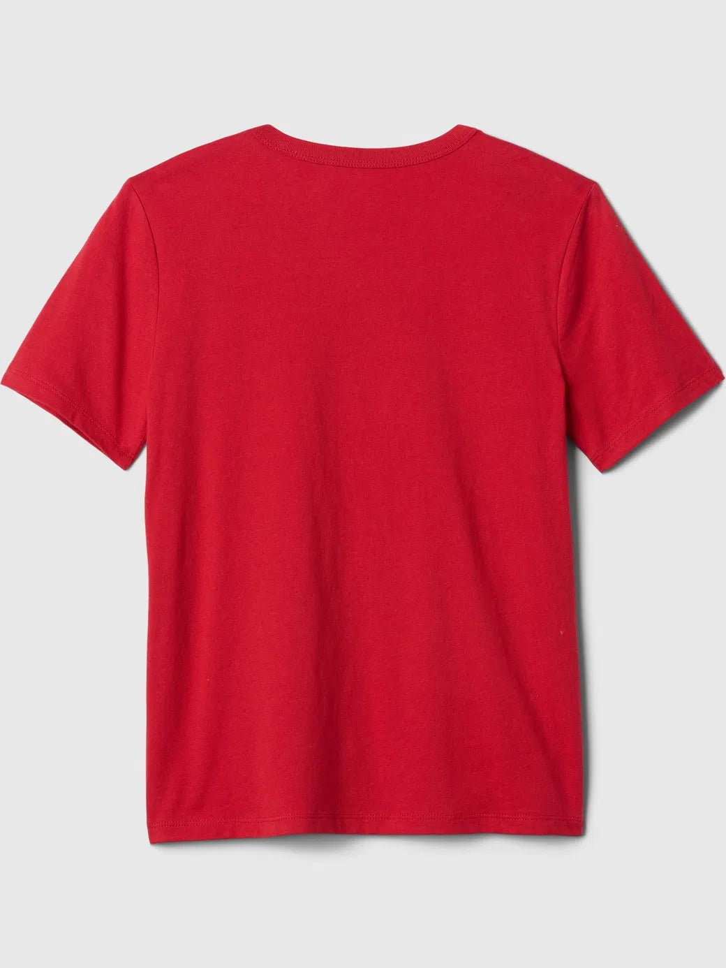 Gap Erkek Çocuk Kısa Kol TShirt Logo Baskılı Kırmızı
