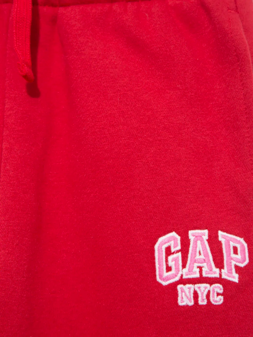 Gap Kız Çocuk Logo Jogger Eşofman Alt Kırmızı