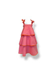 Le Petit Mico Chiara Elbise Pembe
