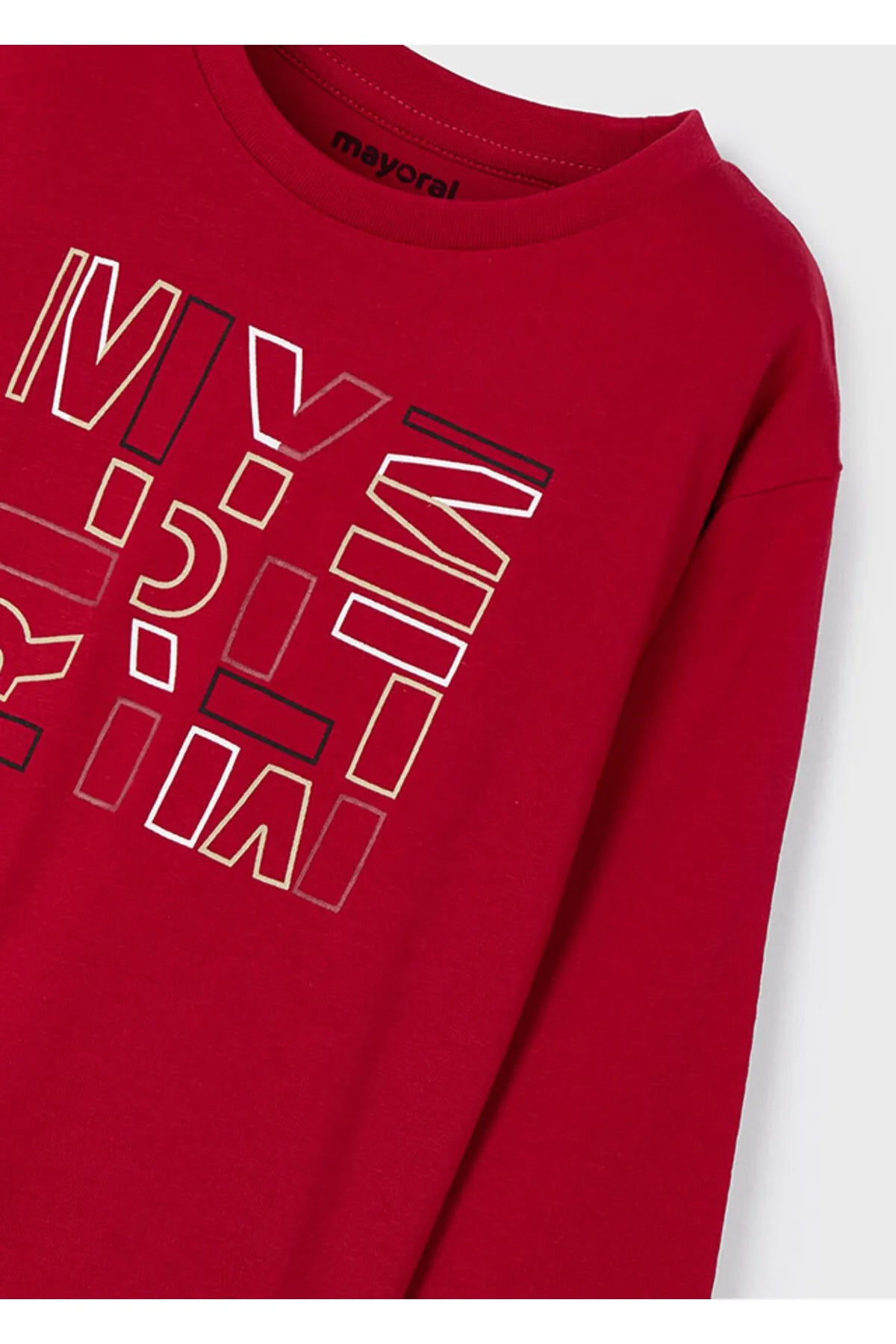 Mayoral Erkek Çocuk Uzun Kollu Tshirt Kırmızı