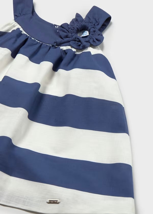 Mayoral Kız Bebek Elbise Kolsuz Lacivert