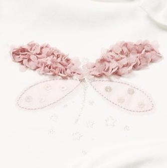 Mayoral Kız Bebek Uzun Kollu Bluz Beyaz Pembe