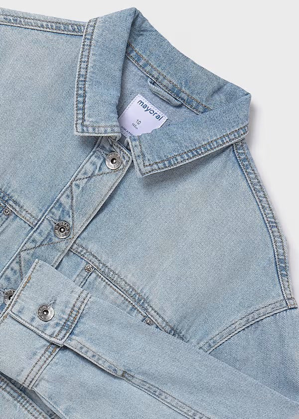 Mayoral Kız Çocuk Kot Ceket Açık Mavi