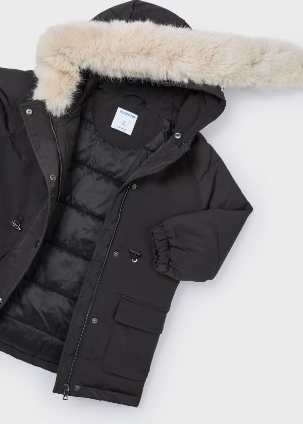 Mayoral Kız Çocuk Parka Siyah