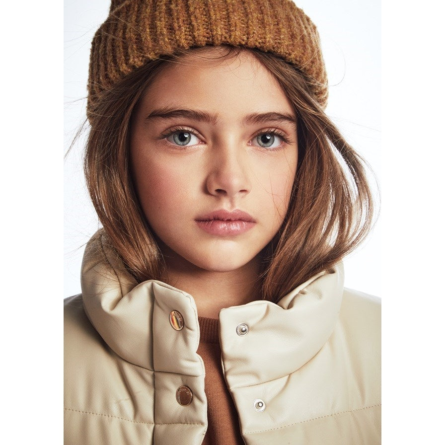 Mayoral Kız Çocuk Şişme Yelek Krem