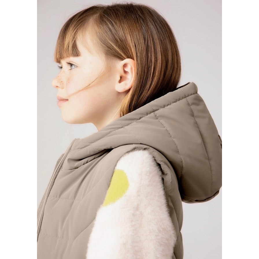 Mayoral Kız Çocuk Şişme Yelek Vizon