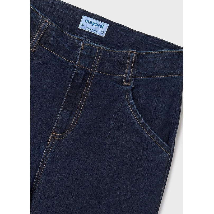 Mayoral Kız Çocuk Yüksek Bel Pantolon Lacivert