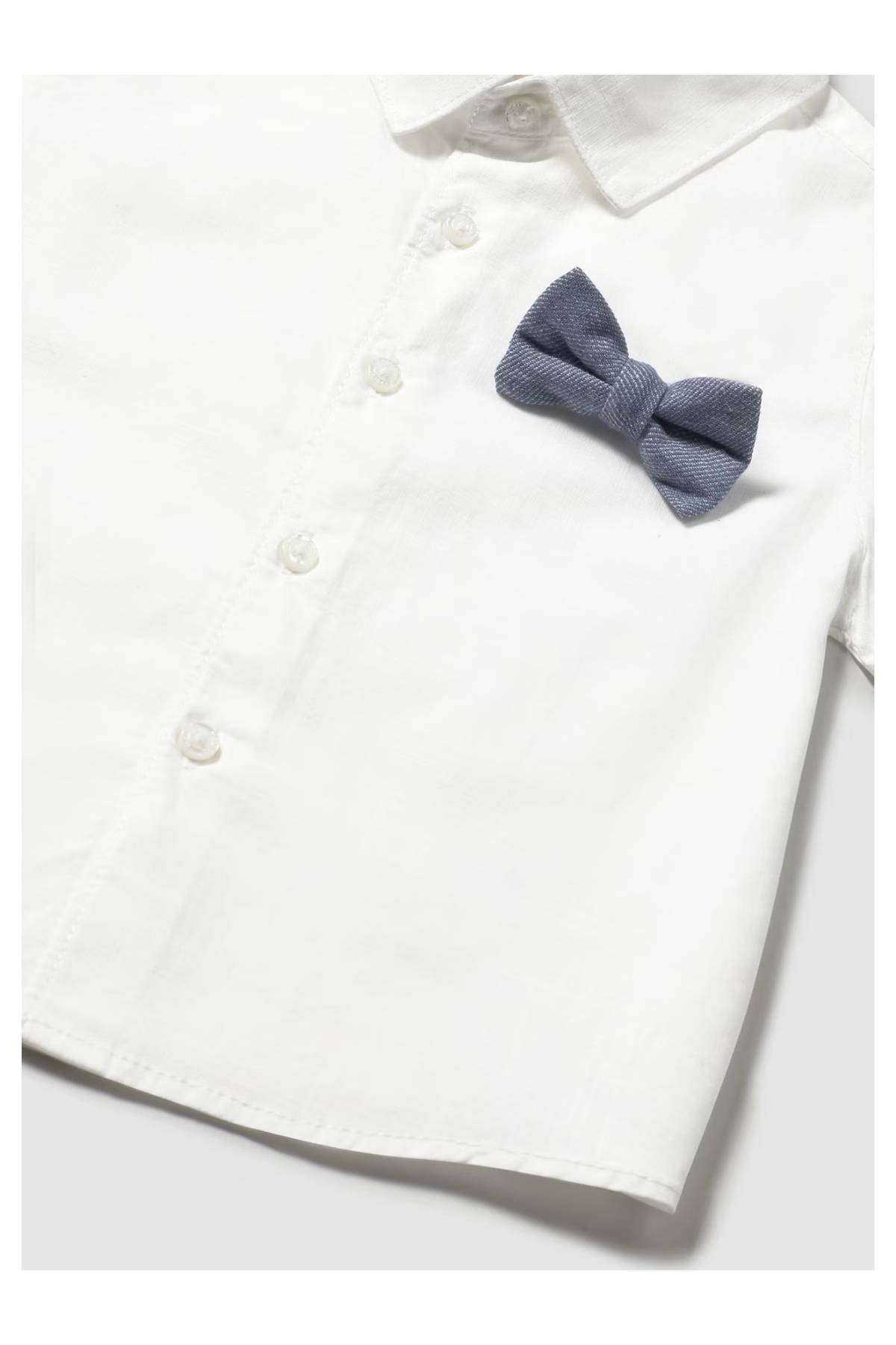 Mayoral Yenidoğan Şortlu Gömlekli Takım Mavi