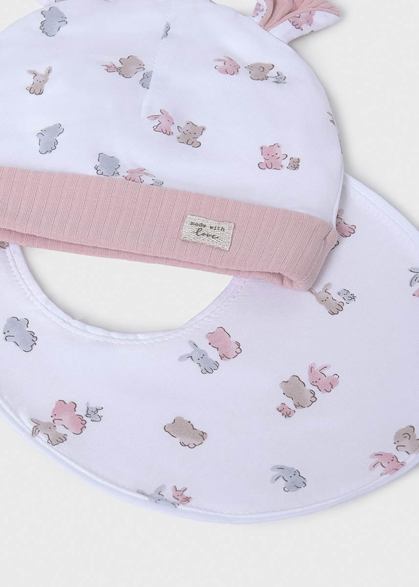 Mayoral Yenidoğan Tulum Set Pembe