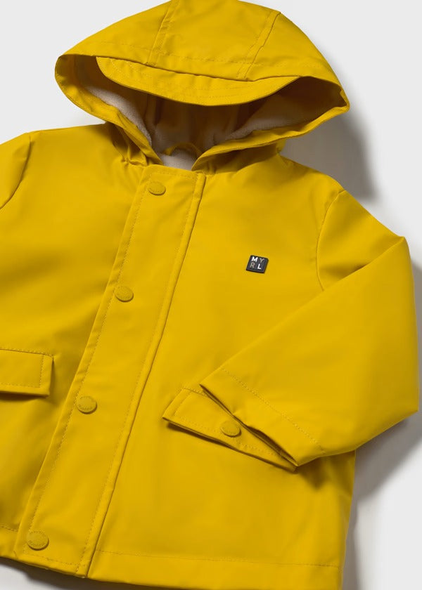Mayoral Erkek Bebek Kapşonlu Yağmurluk Sarı