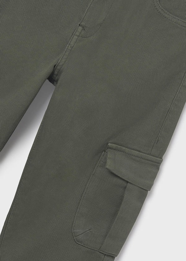 Mayoral Erkek Çocuk Cepli Kargo Pantolon Haki