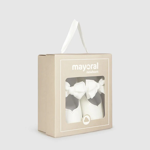 Mayoral Kız Bebek Babet Ekru