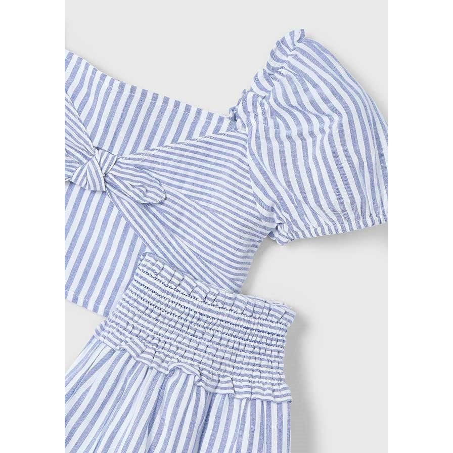 Mayoral Kız Çocuk Bluz Etek Takım Mavi