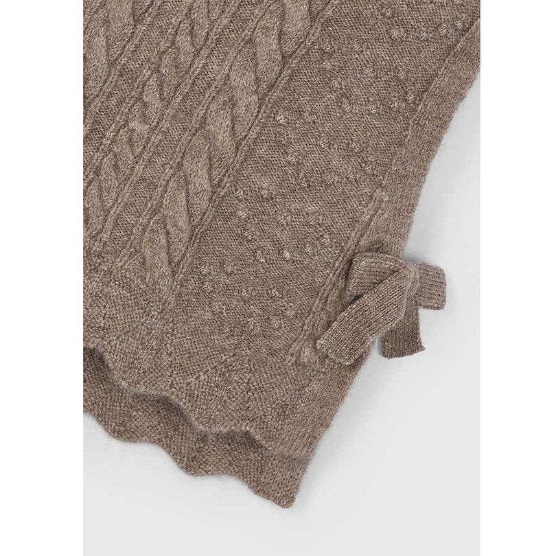 Mayoral Kız Çocuk Örme Yelek Kahverengi