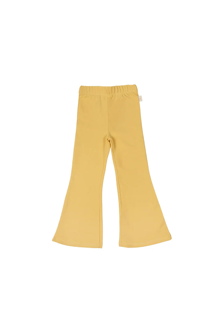 Miela Kids İspanyol Tayt Açık Sarı