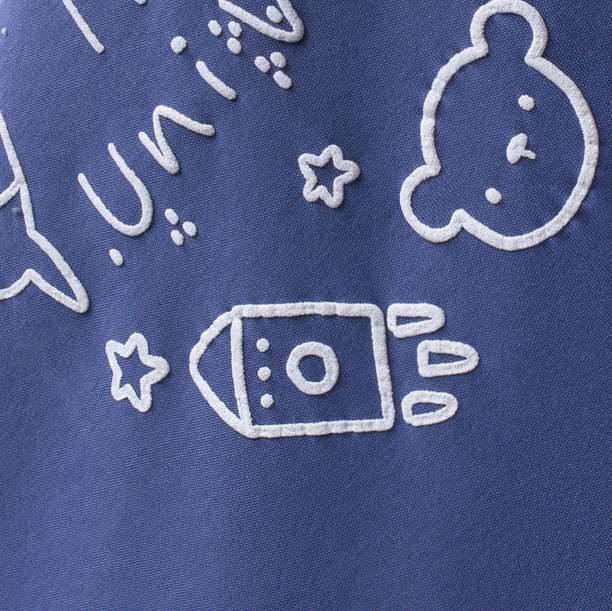 Moi Noi Penye Battaniye Lacivert Planet