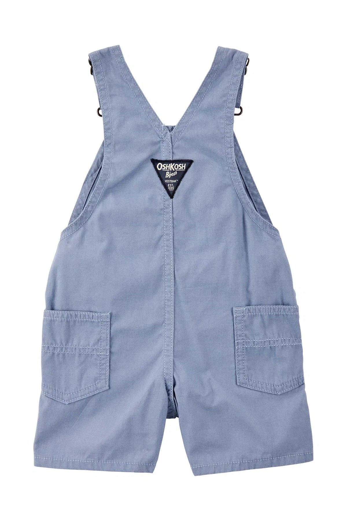 Oshkosh Erkek Bebek Salopet Şort Mavi