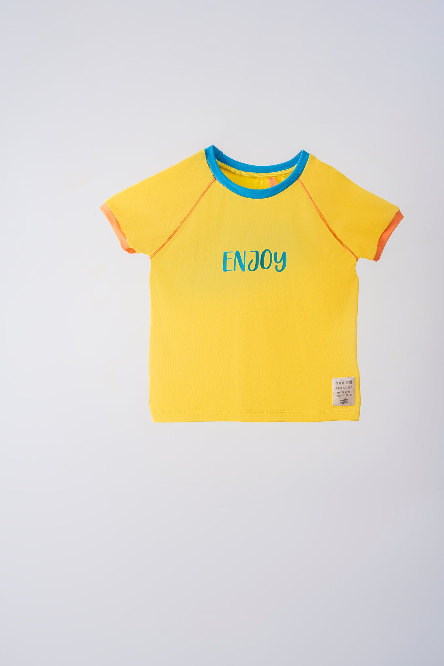Moi Noi Tshirt Enjoy Sarı