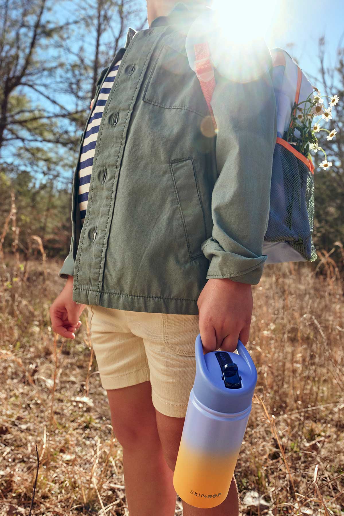 Skip Hop Wander Paslanmaz Çelik Suluk Mavi