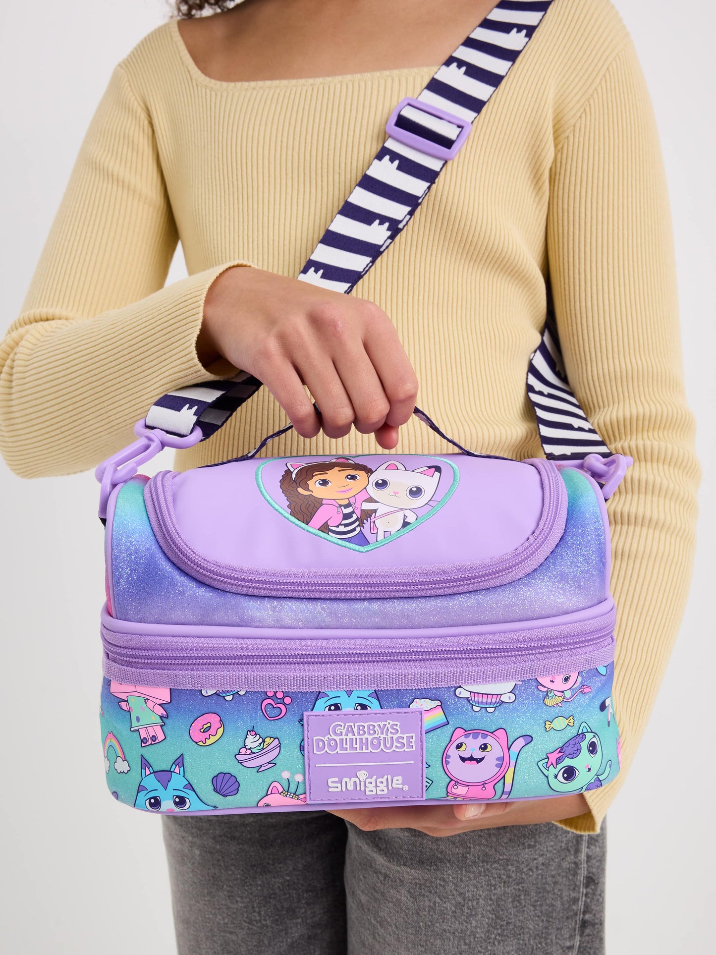 Smiggle Gabbys Dollhouse Çift Katlı Beslenme Çantası
