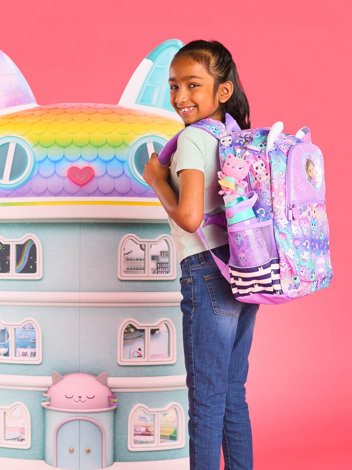 Smiggle Gabbys Dollhouse Klasik Okul Sırt Çantası