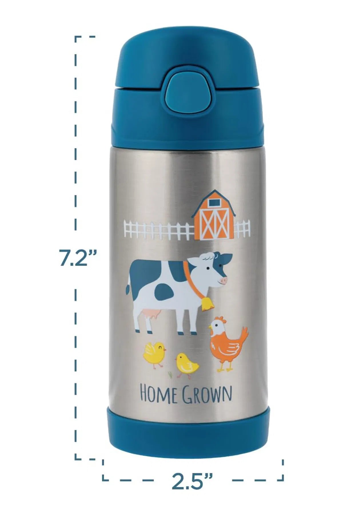 Stephen Joseph Kapaklı Paslanmaz Pipetli Suluk Çiftlik