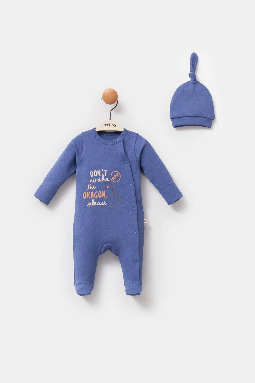Moi Noi Erkek Bebek Tulum Lacivert Planet