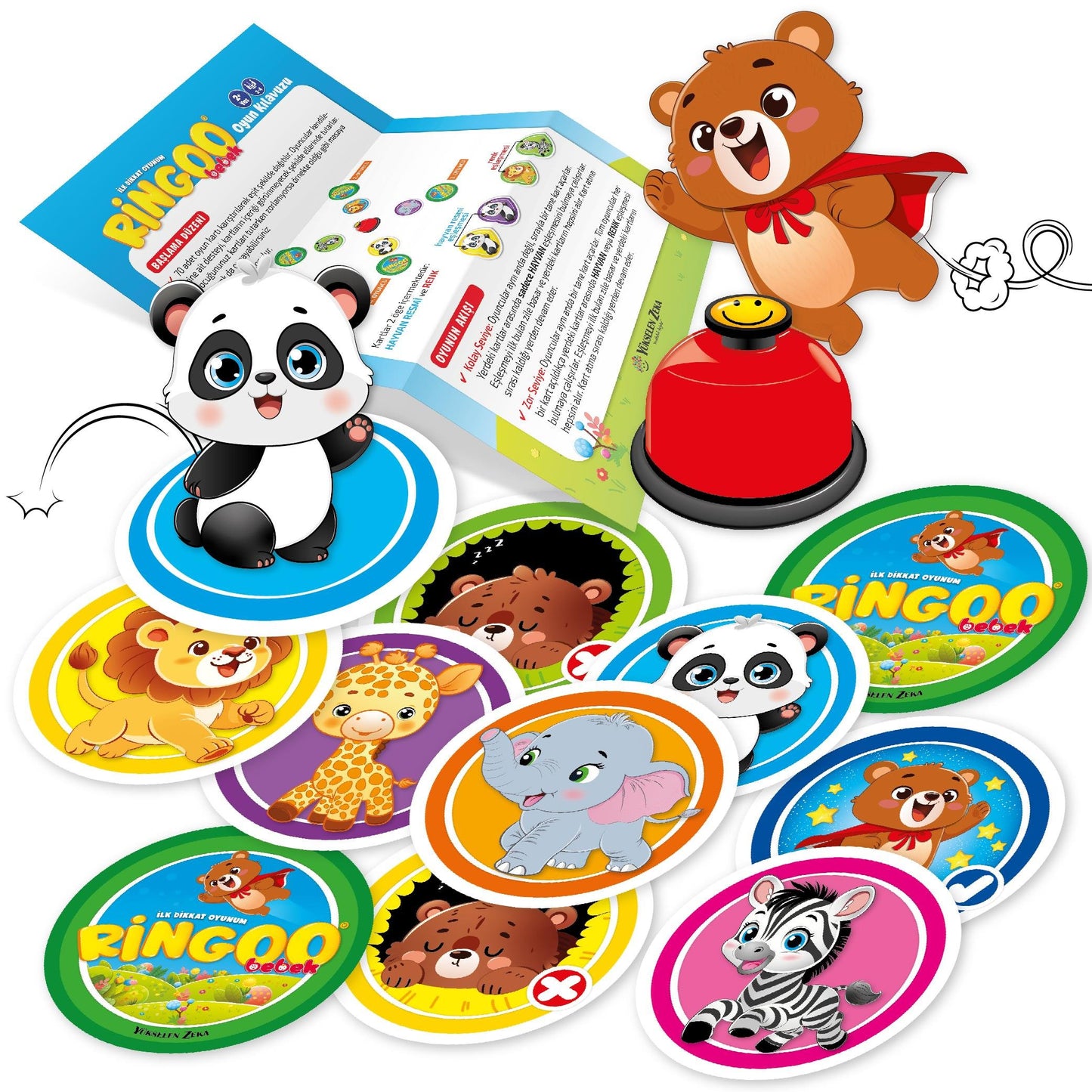 Yükselen Zeka İlk Dikkat Oyunum Ringoo Bebek