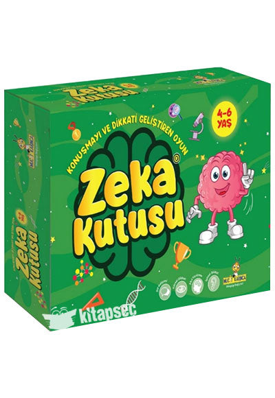 Yükselen Zeka Kutusu Konuşmayı Ve Dikkati Geliştiren Oyun 4-6 Yaş