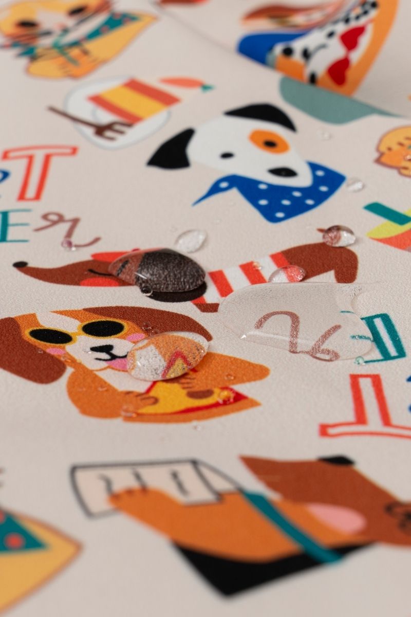 Miela Kids Su Tutmaz Softshell Desenli Ceket Pet Cafe