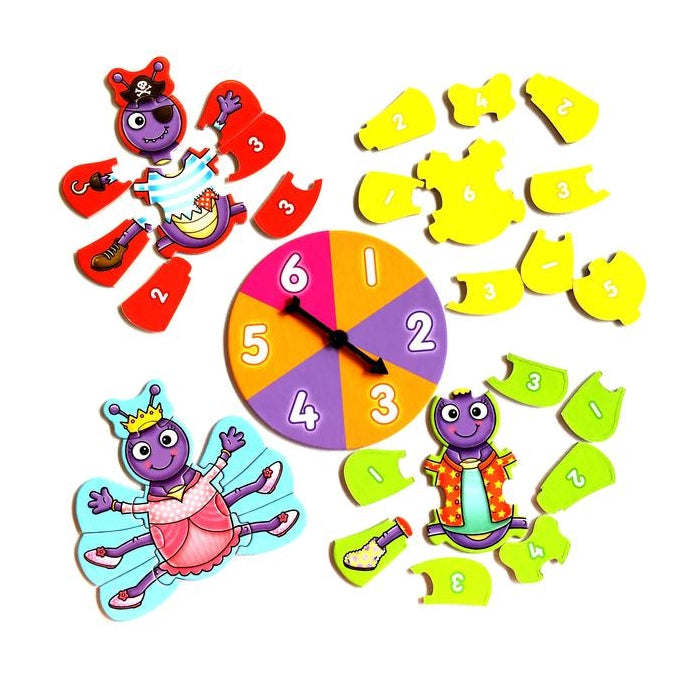 Orchard Toys Build a Beetle (Sevimli Böcek Sayı Sayma ve Eşleştirme)