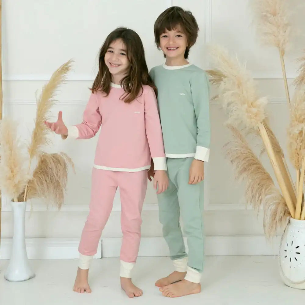 KidZee 1.0 Tog Blush Pj-Zee Pijama Takımı