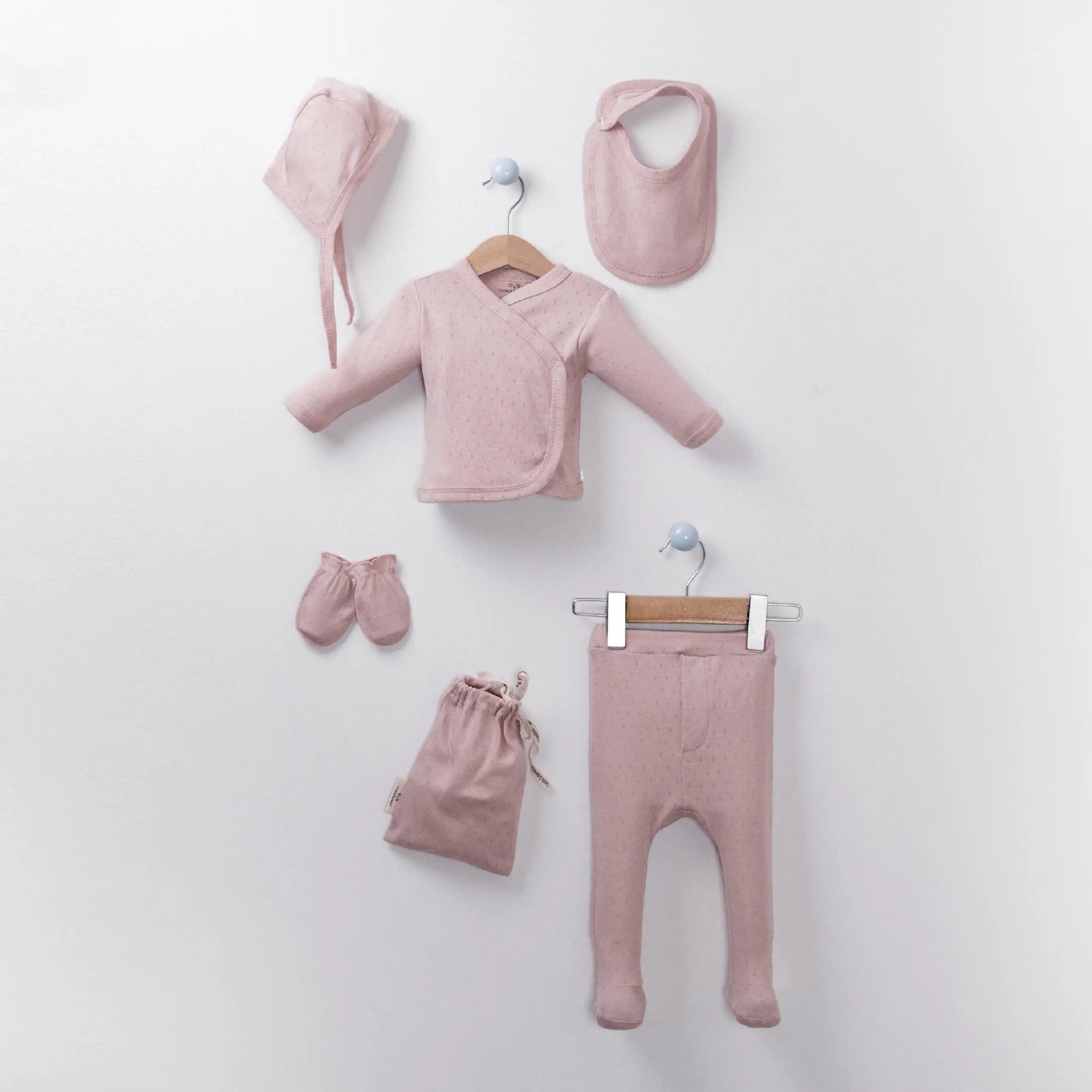 Coala&Bamboo 6'lı Hastane Çıkışı Seti Pudra