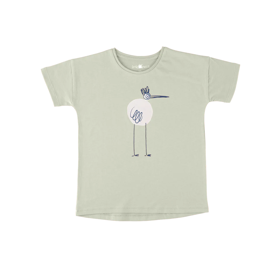 Little Yucca Tshirt Comfy Aqua Bobo