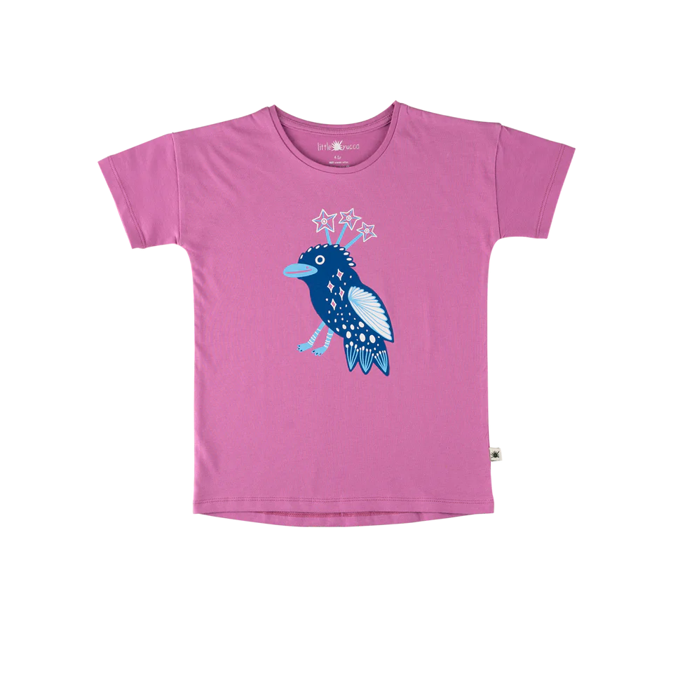 Little Yucca Tshirt Comfy Fuşya